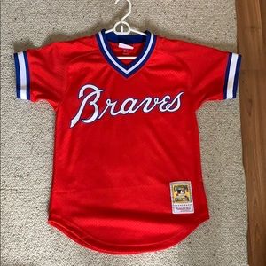 Men Atlanta Braves Dale Murphy 1980 Batting Jersey